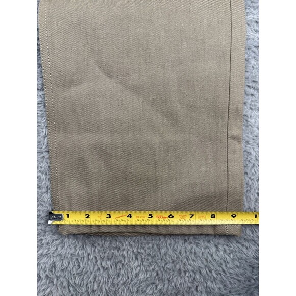 Levi's Men's 501 Original Shrink to Fit Jeans Men’s 38x32 Khaki Tan Button Fly - Picture 9 of 11